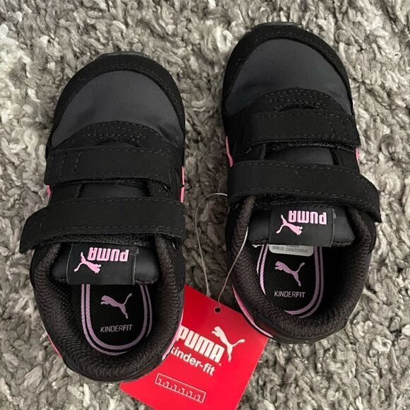 NIB Puma® Kids ST Runner V2 Hook and Loop Shoes - Picture 5 of 10